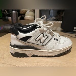 new balance 550 black and white